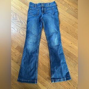 Abercombie and Fitch size 15-16 flare jeans with pockets
